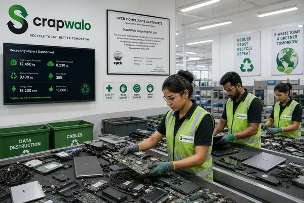 E-Waste scrap pickup